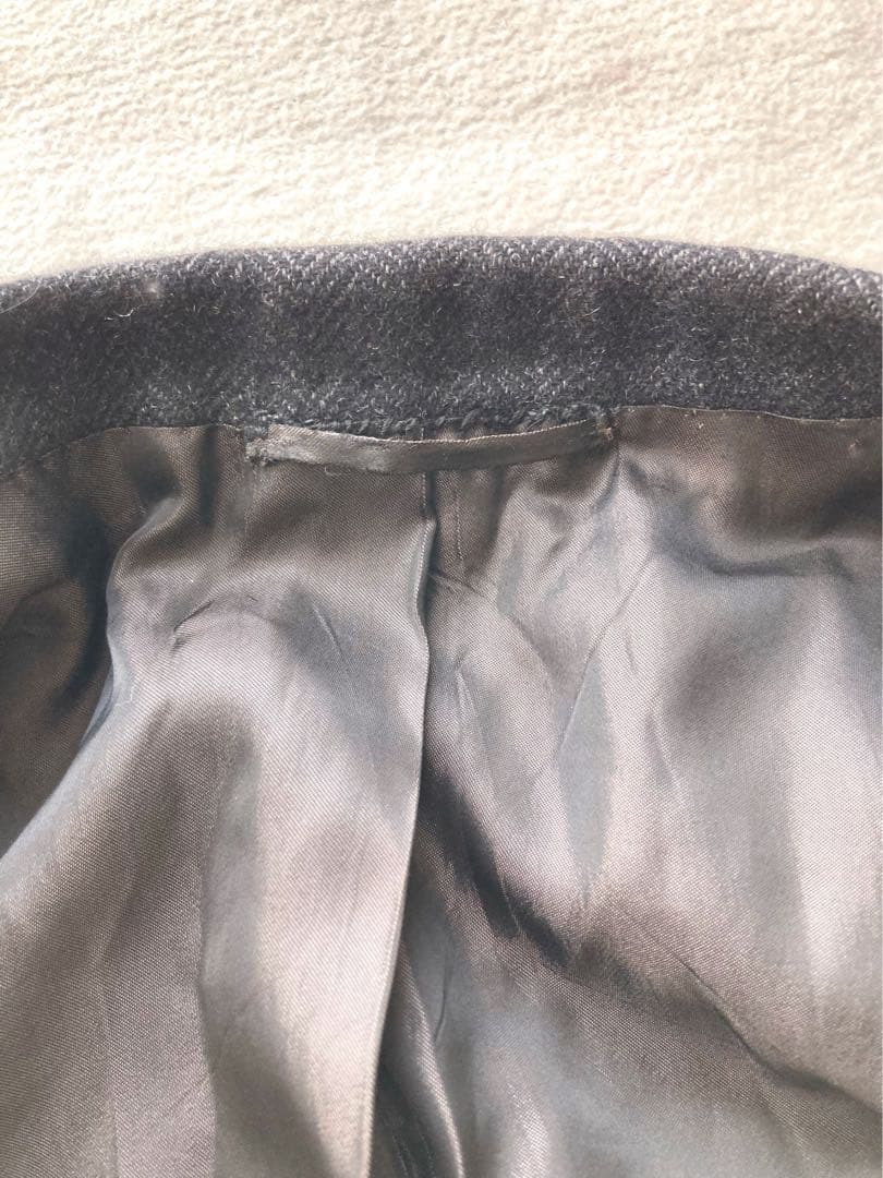 はがれんカシミヤ100% Kiton チェスターコート　サイズ52 グレー