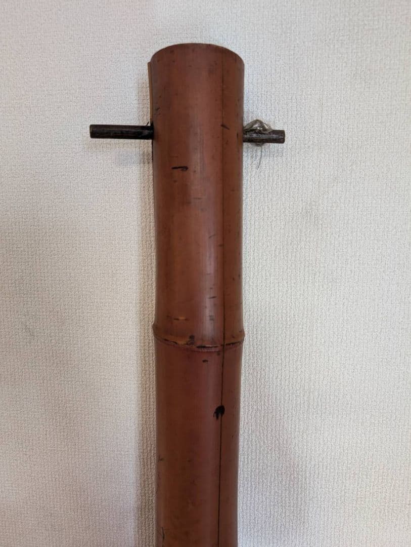 自在鉤（全長約168cm）　魚（約39cm）　木製　民芸　古民家　囲炉裏　送料込