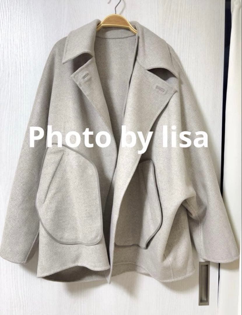 ノーブル　Super160s リバードルマンショートコート