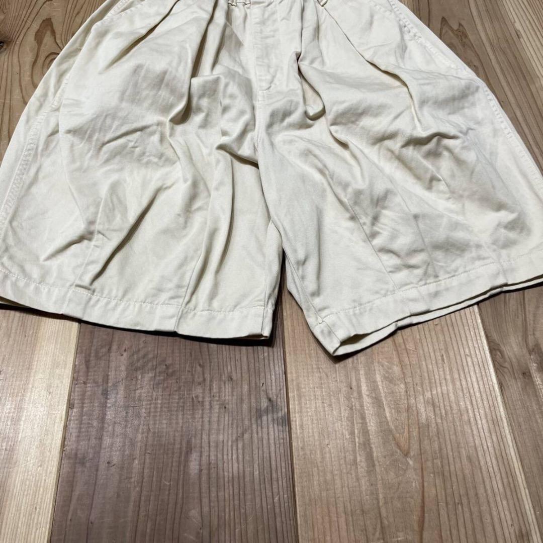 HARVESTY サーカスショートパンツ ハーフパンツ チノクロス 日本製