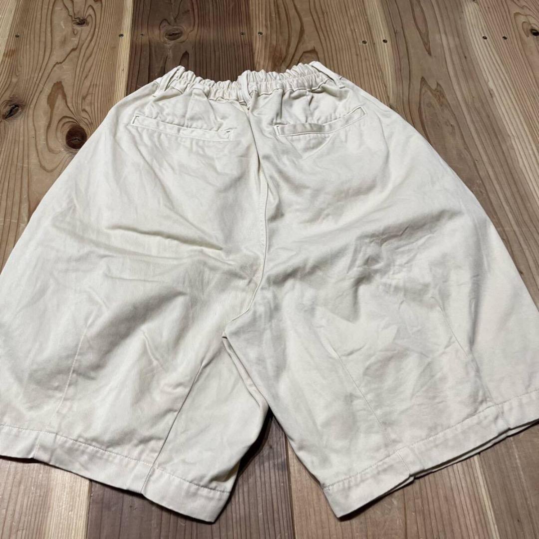 HARVESTY サーカスショートパンツ ハーフパンツ チノクロス 日本製