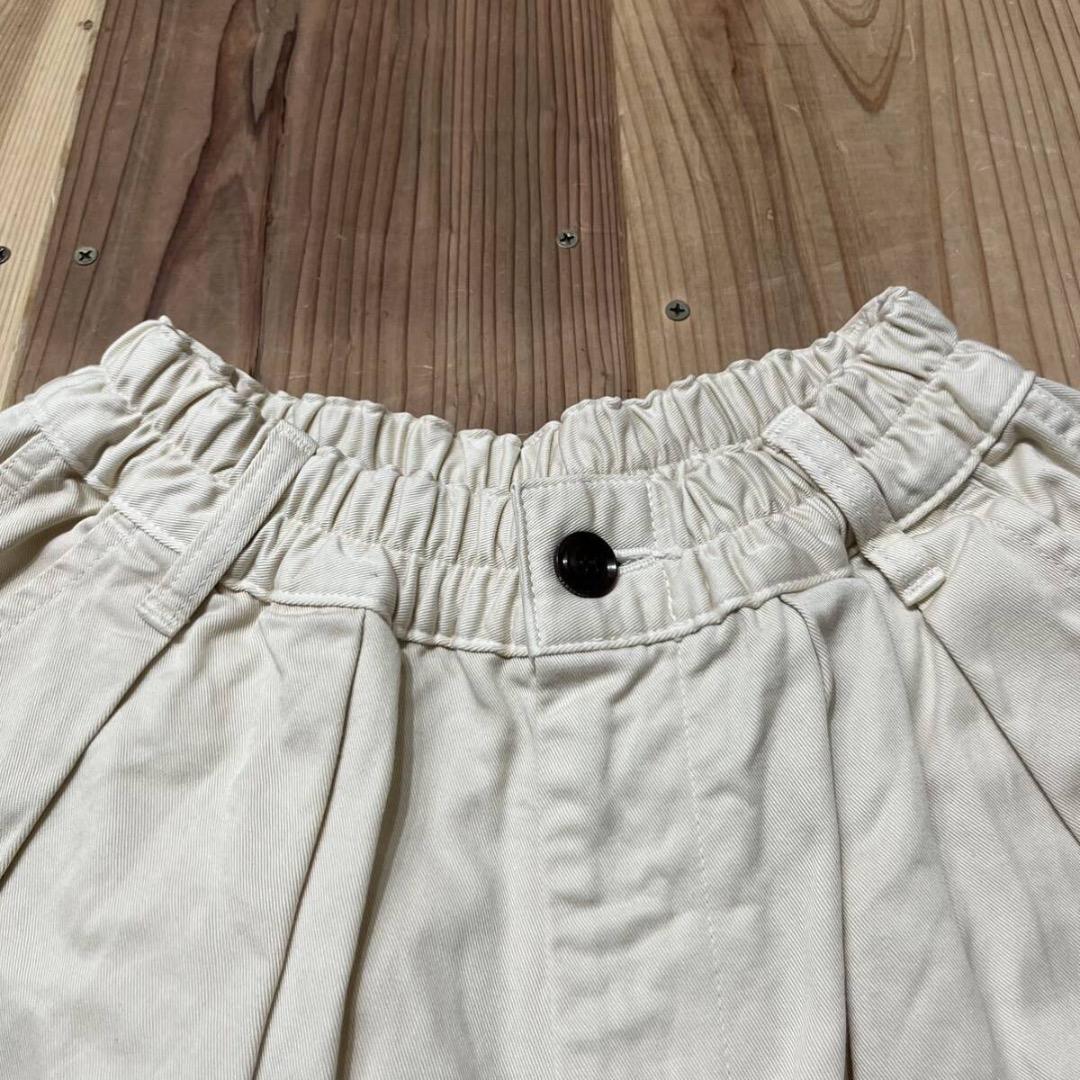 HARVESTY サーカスショートパンツ ハーフパンツ チノクロス 日本製