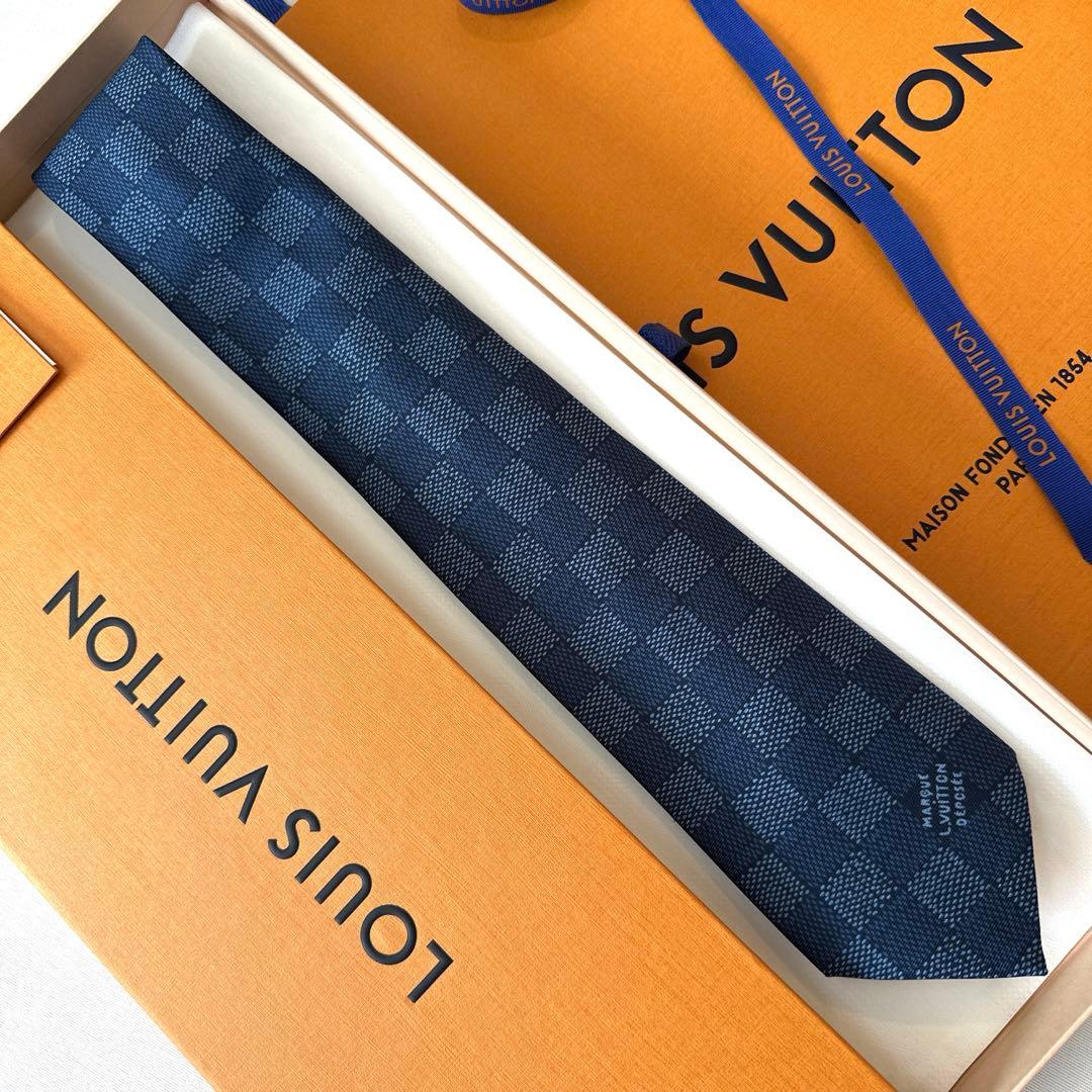 ルイ ヴィトン ネクタイ・ダミエ ヘリテージ 新品 未使用