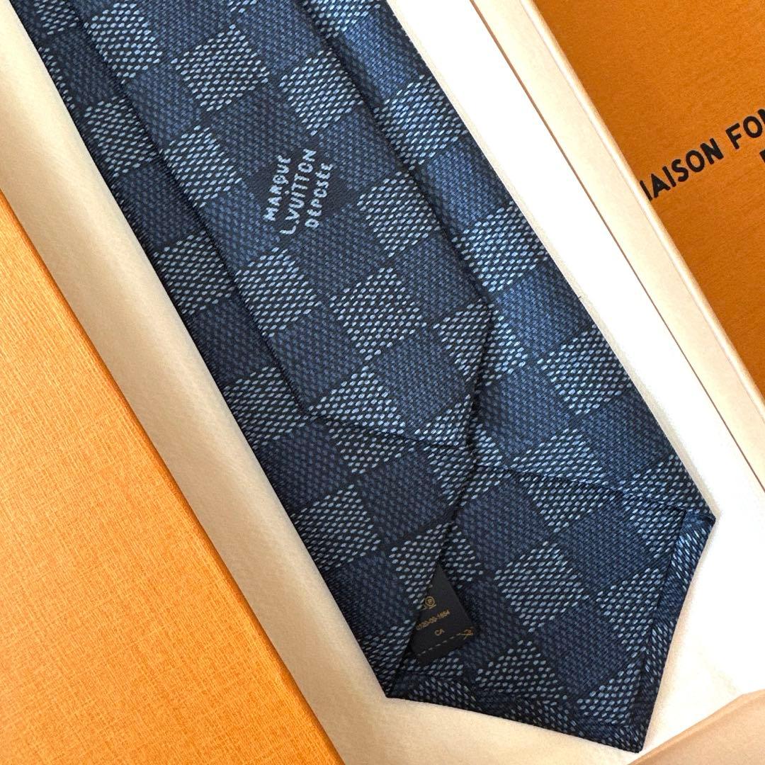 ルイ ヴィトン ネクタイ・ダミエ ヘリテージ 新品 未使用