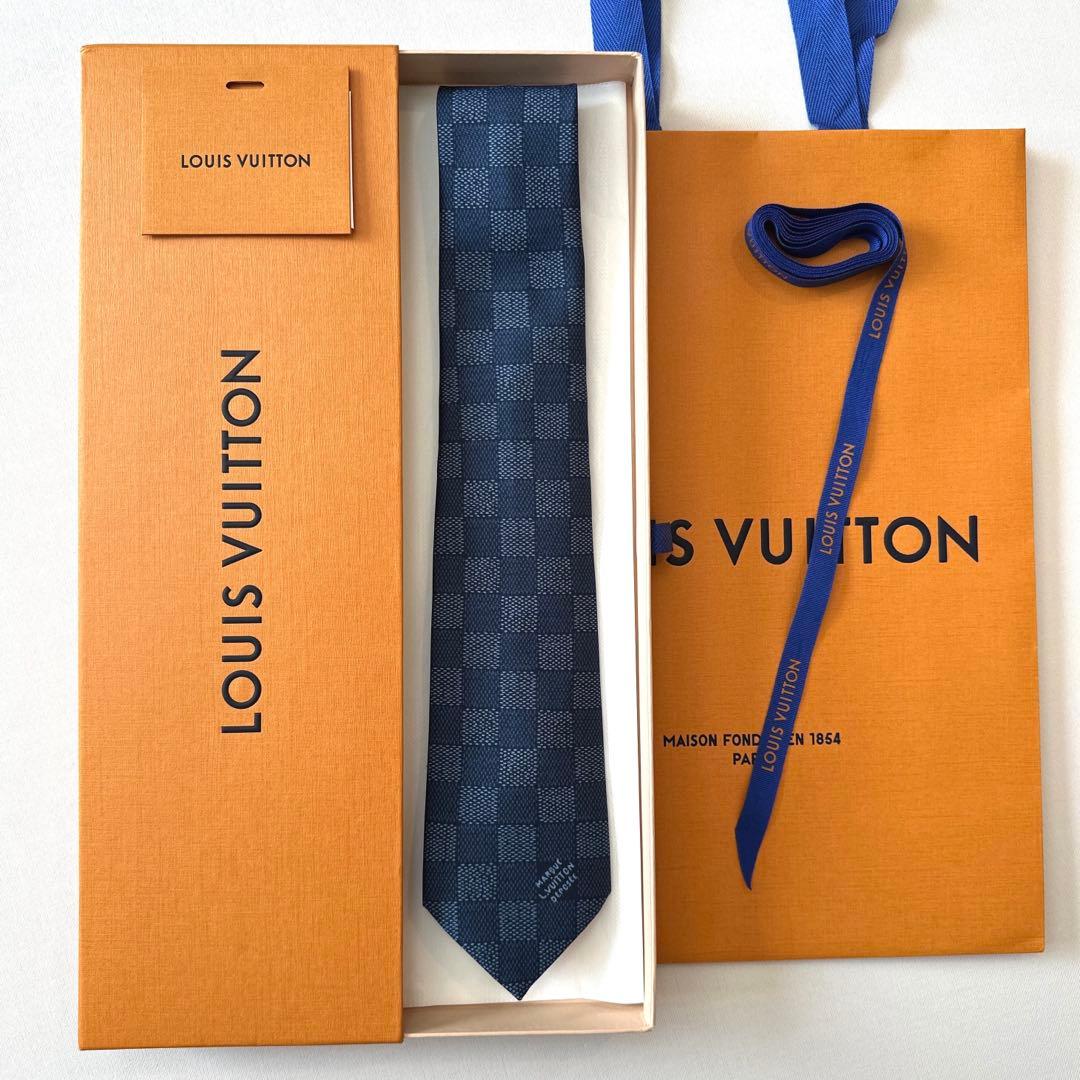 ルイ ヴィトン ネクタイ・ダミエ ヘリテージ 新品 未使用