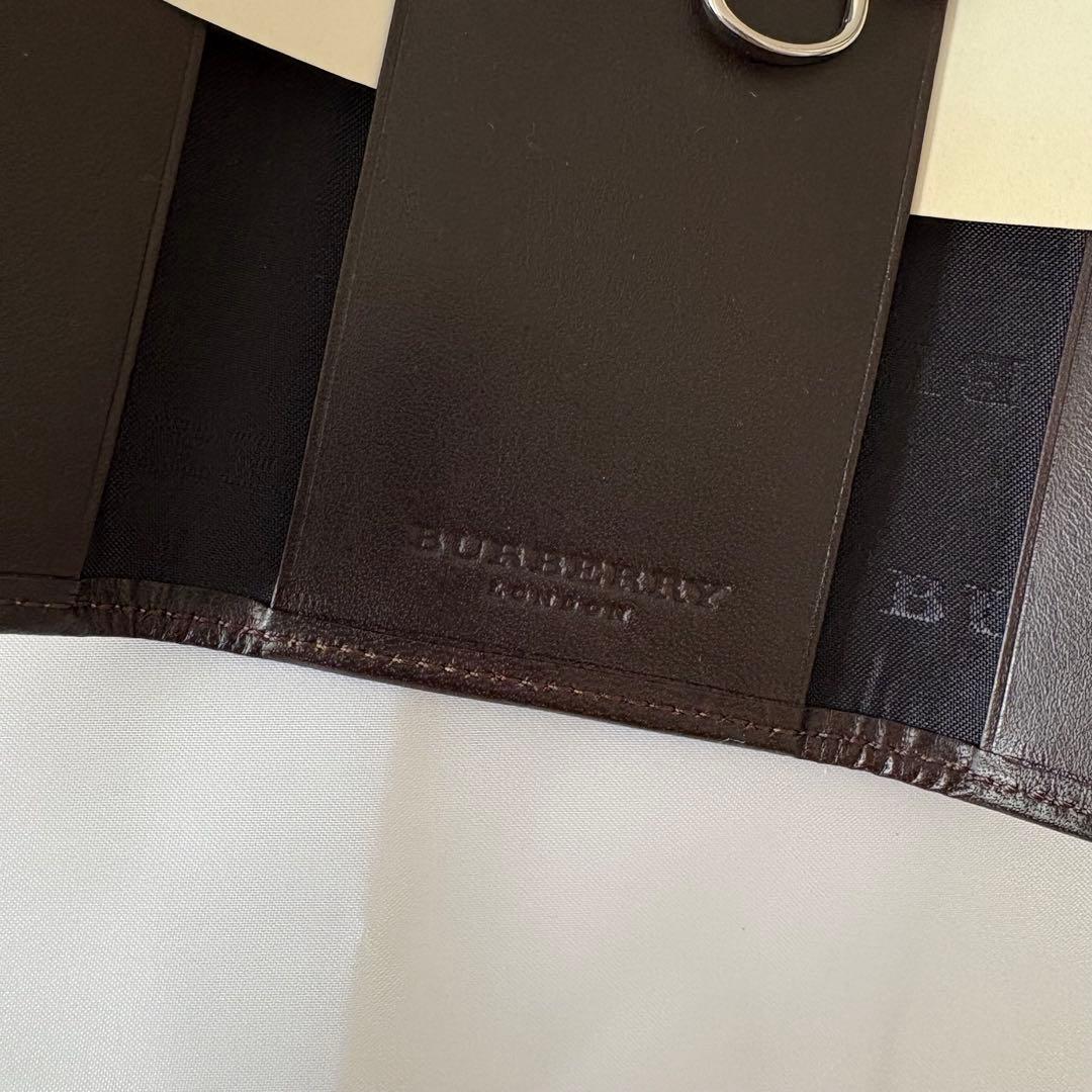 極美品✨BURBERRY バーバリー ノバチェック キーケース 5連 ブラウン