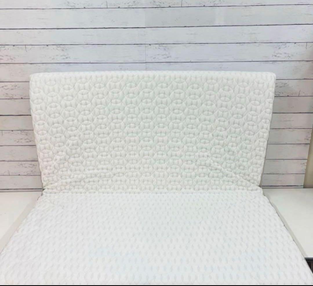 通気性抜群 “ブレスエアー 敷きマットレス ＜セミダブル＞シルバー