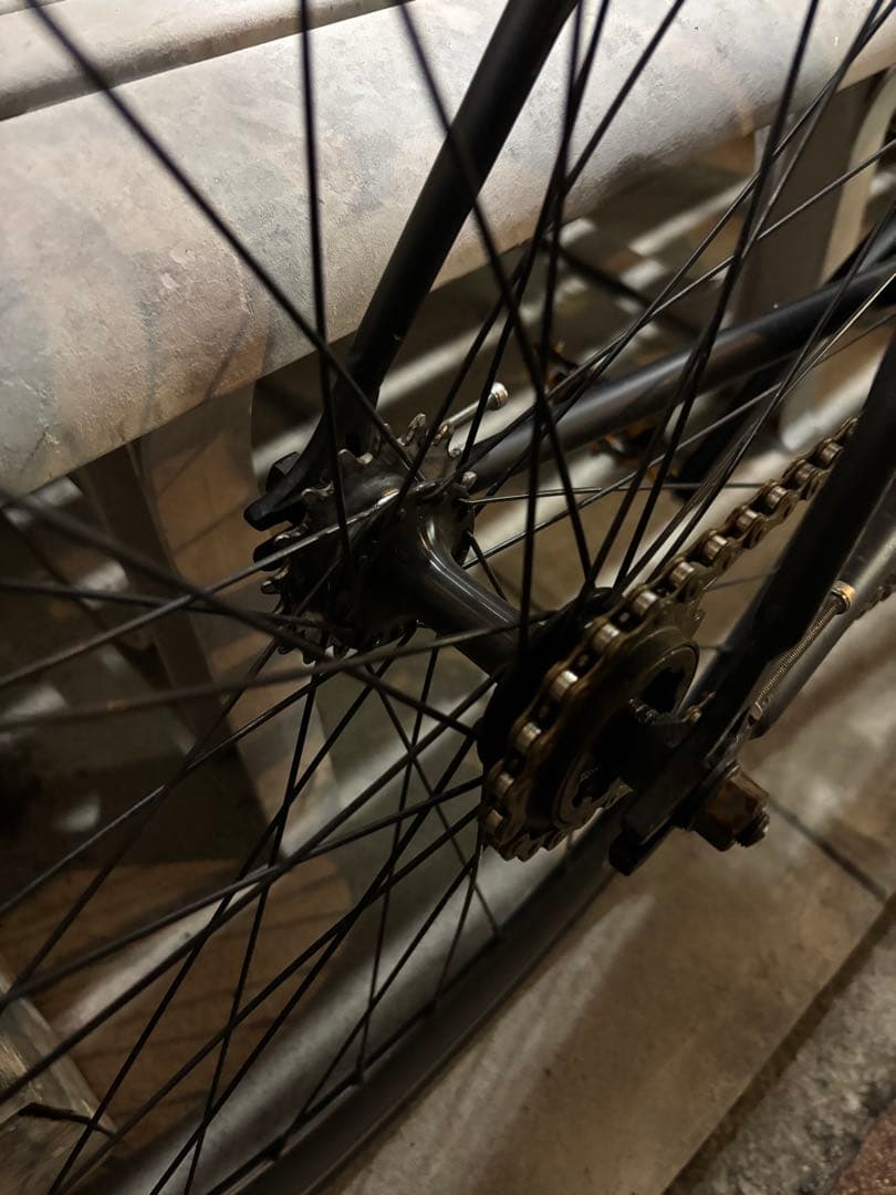 ブラック ピストバイク FUN