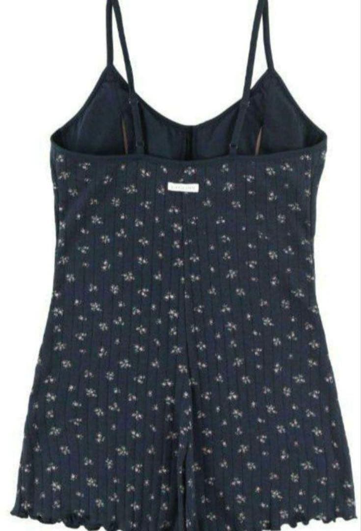 ALEXIA STAM アリシアスタン　ロンパース　ネイビー　M