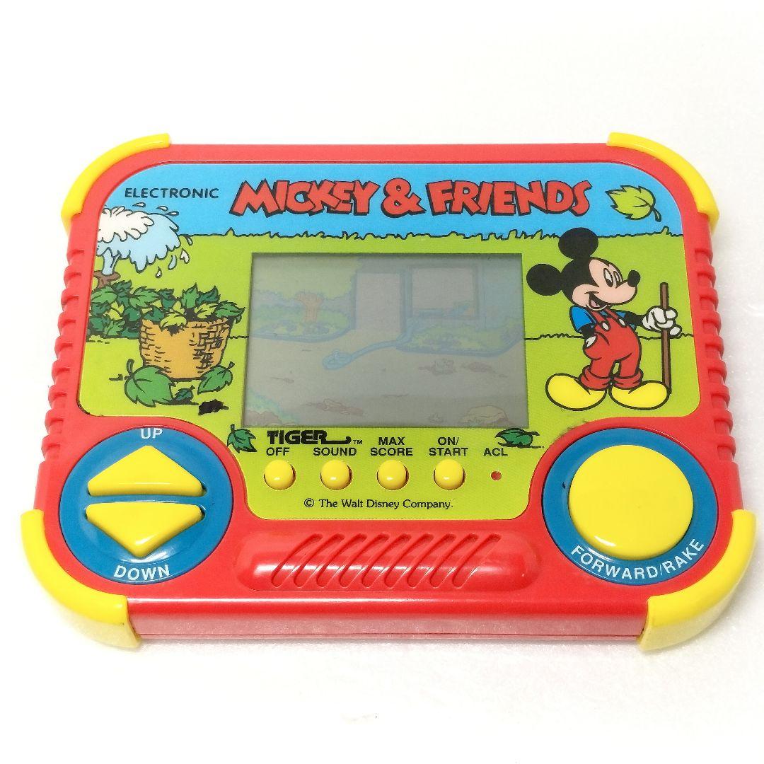 当時物 タイガー エレクトロニック ディズニー ミッキー&フレンズ LCDゲーム