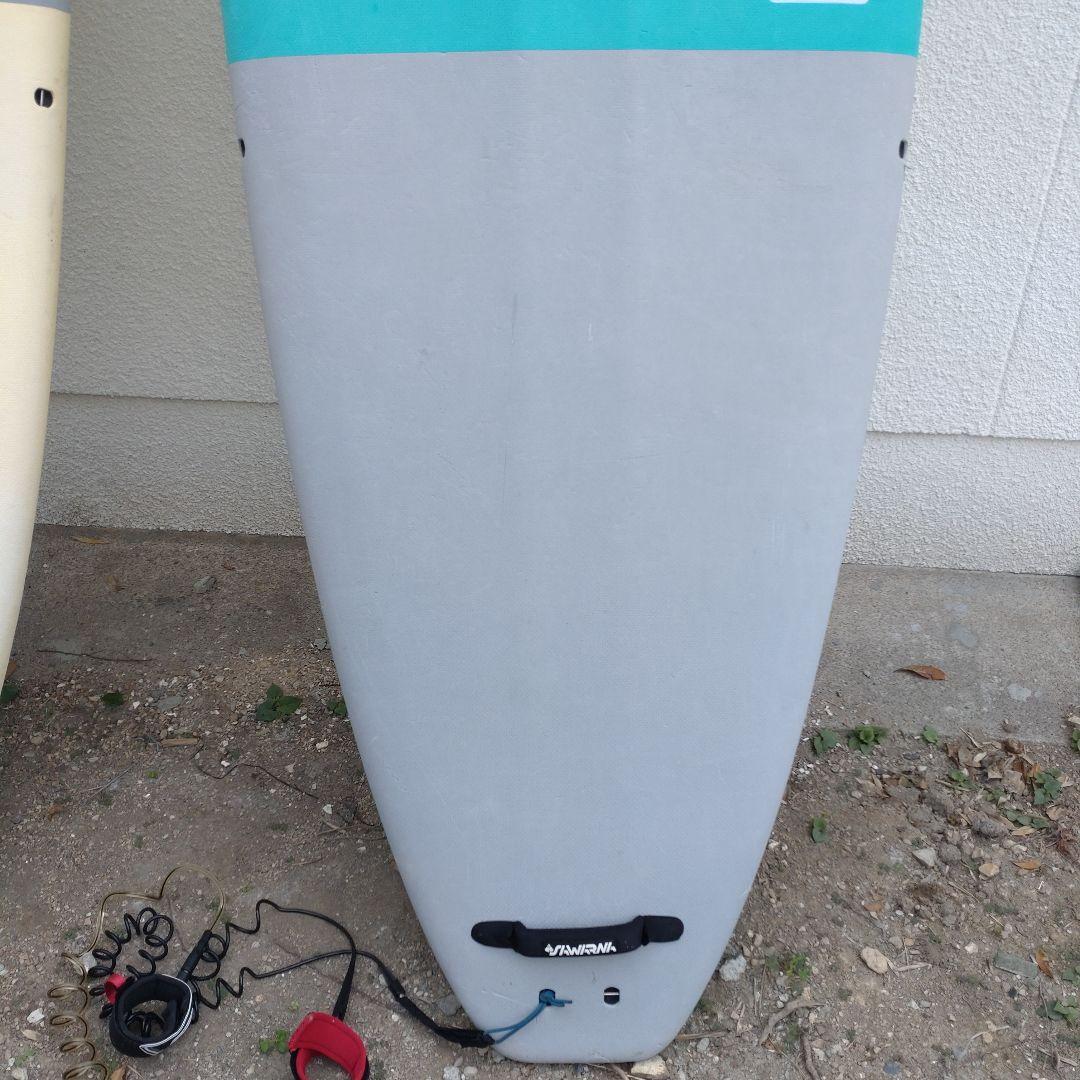 【2個セット SUPボード】SAWARNA 中古品 セーフティコード、フィン付