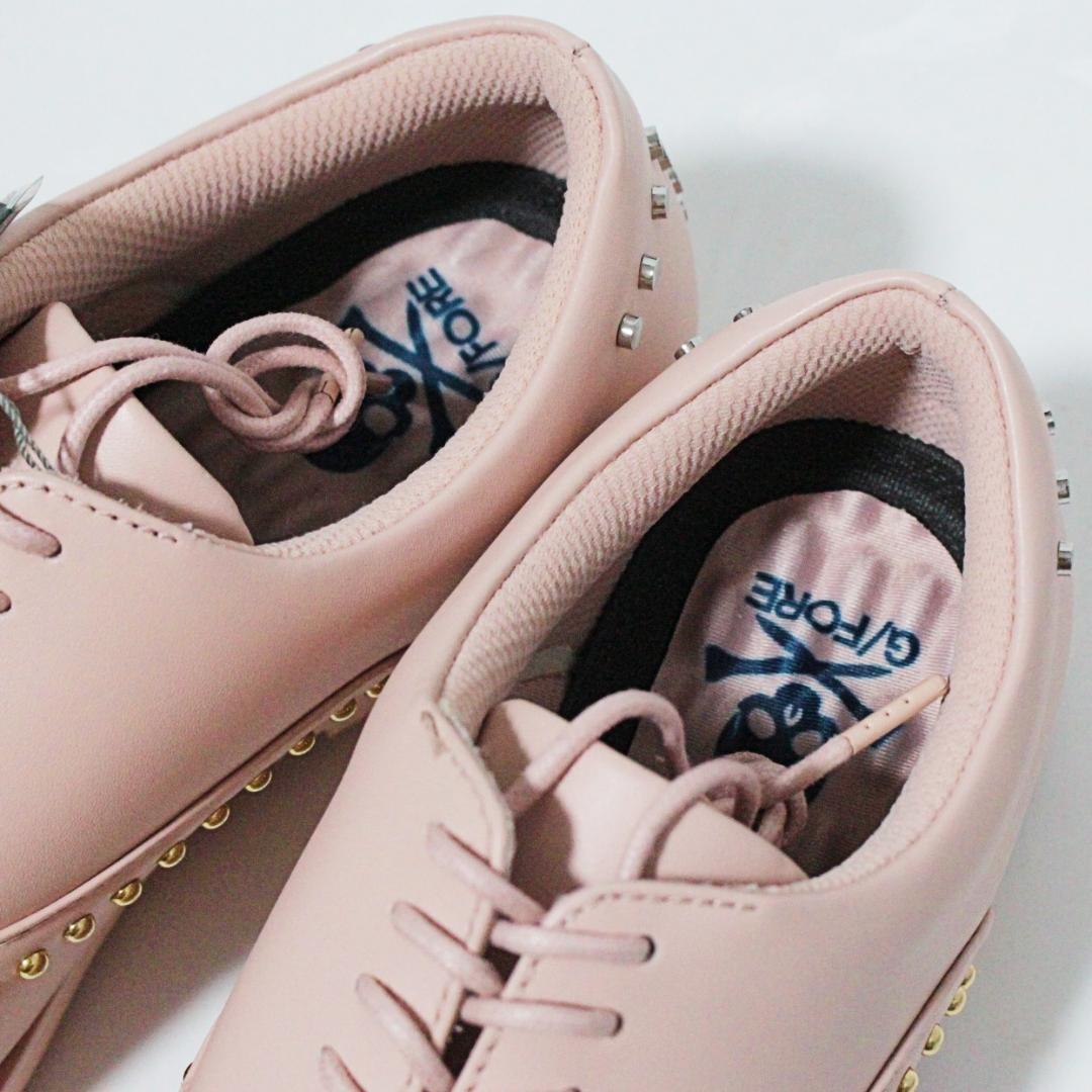 新品 G/FORE スタッズモデル 防水レザー ゴルフシューズ 25cm相当