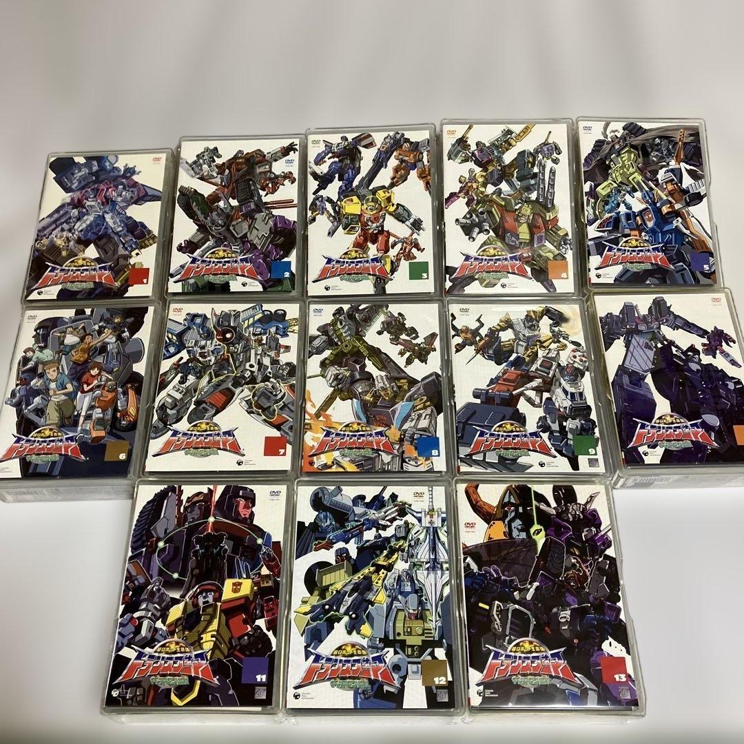 トランスフォーマー DVD マイクロン伝説　初回限定特典付き　13巻セット中古品