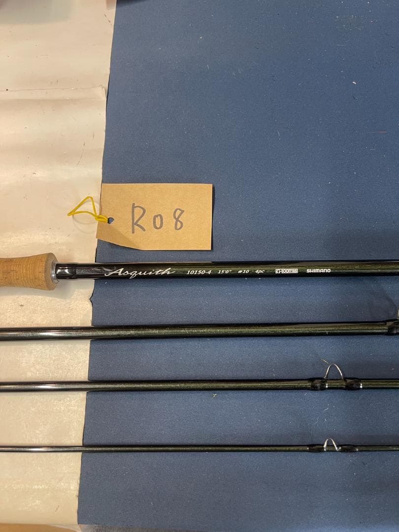 アスキスグローバル15ｆｔ10番　フライフィッシング　フライロッド　フライリール