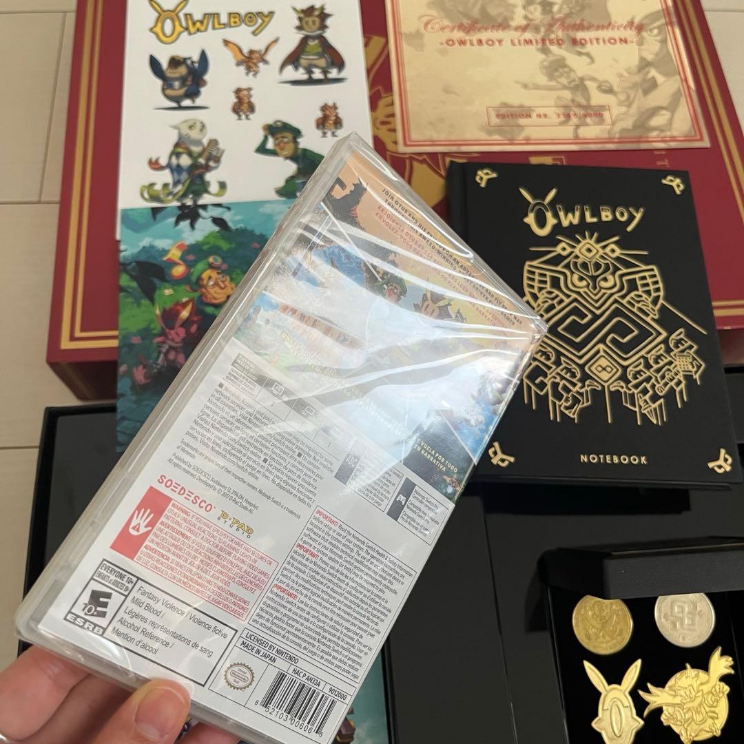 OWLBOY 限定版 Nintendo Switch limited パッケージ