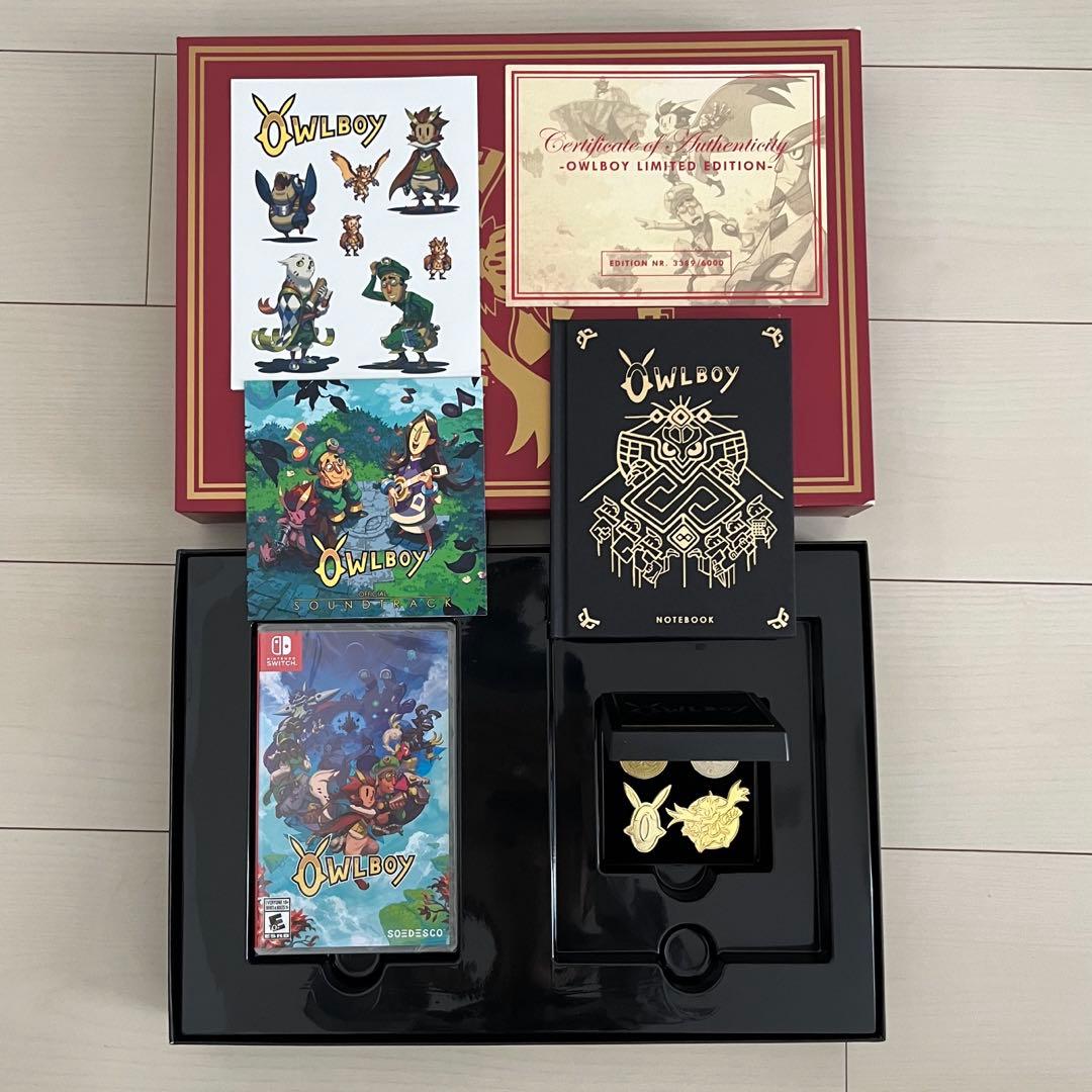 OWLBOY 限定版 Nintendo Switch limited パッケージ