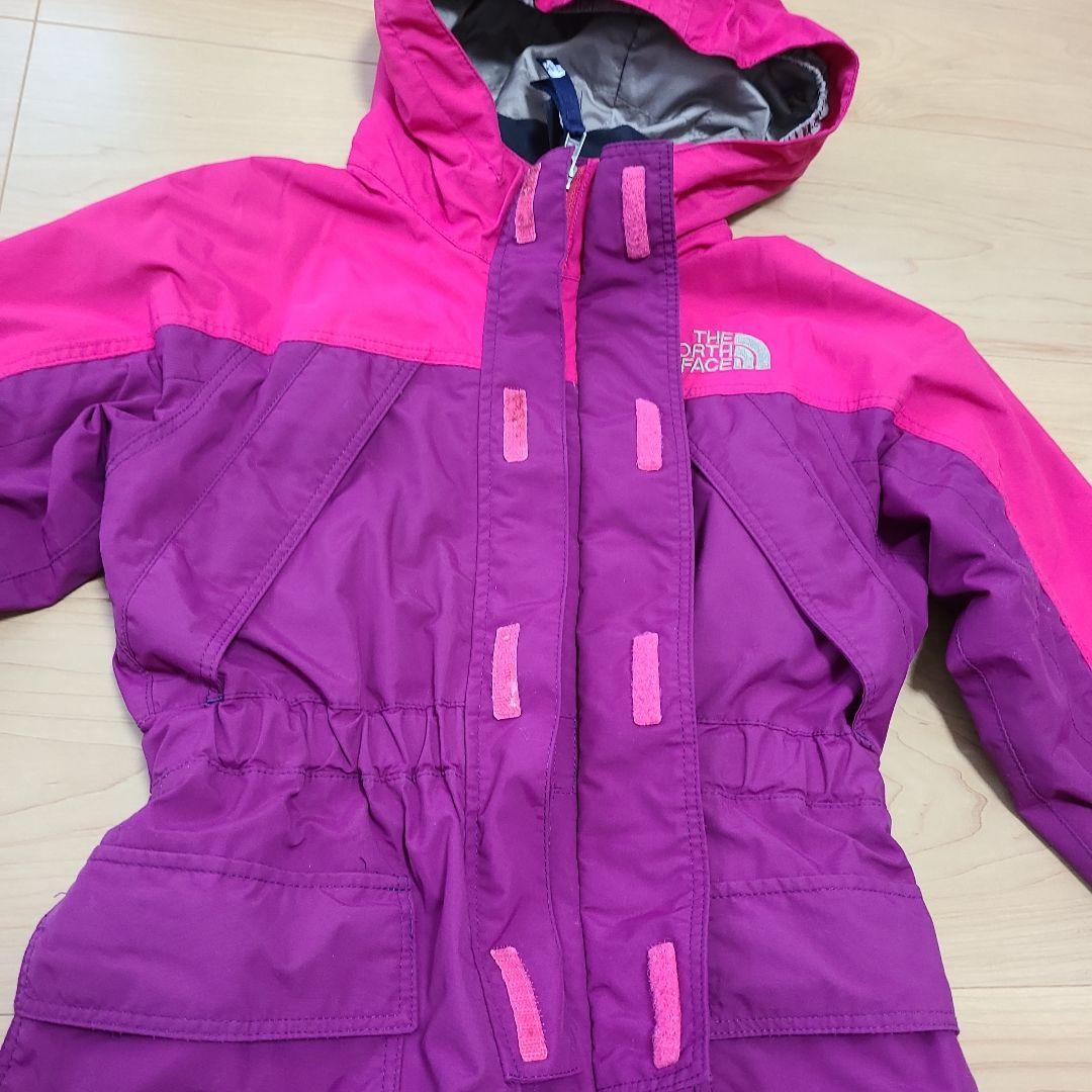 THE NORTH FACE 子ども用スキーウェア ピンク 100cm