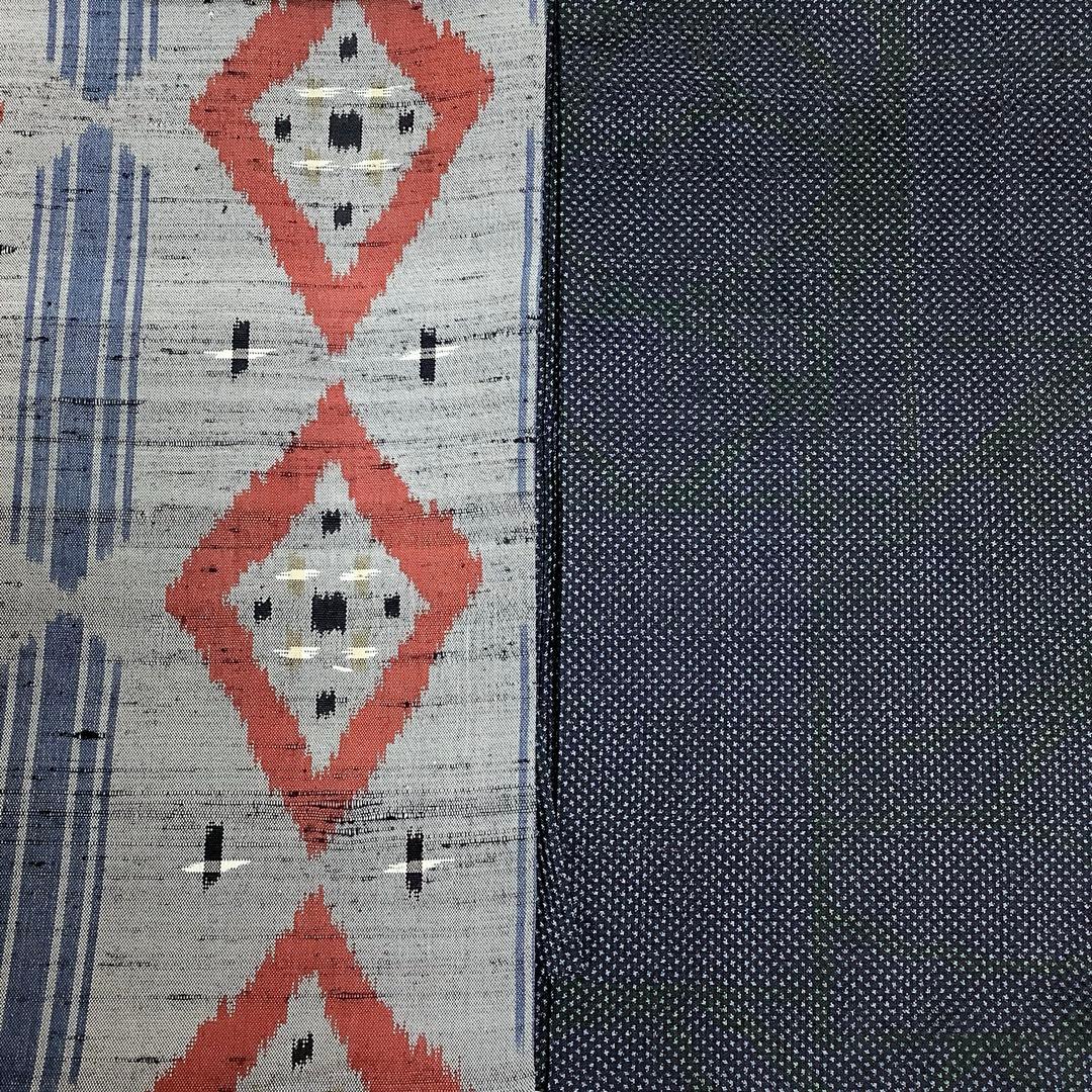 【彦兵衛mini】7マルキ本場大島紬入り！正絹紬など22点セット0201-7