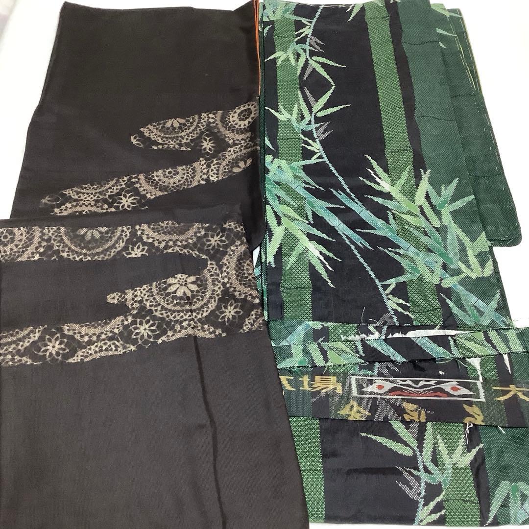 【彦兵衛mini】7マルキ本場大島紬入り！正絹紬など22点セット0201-7