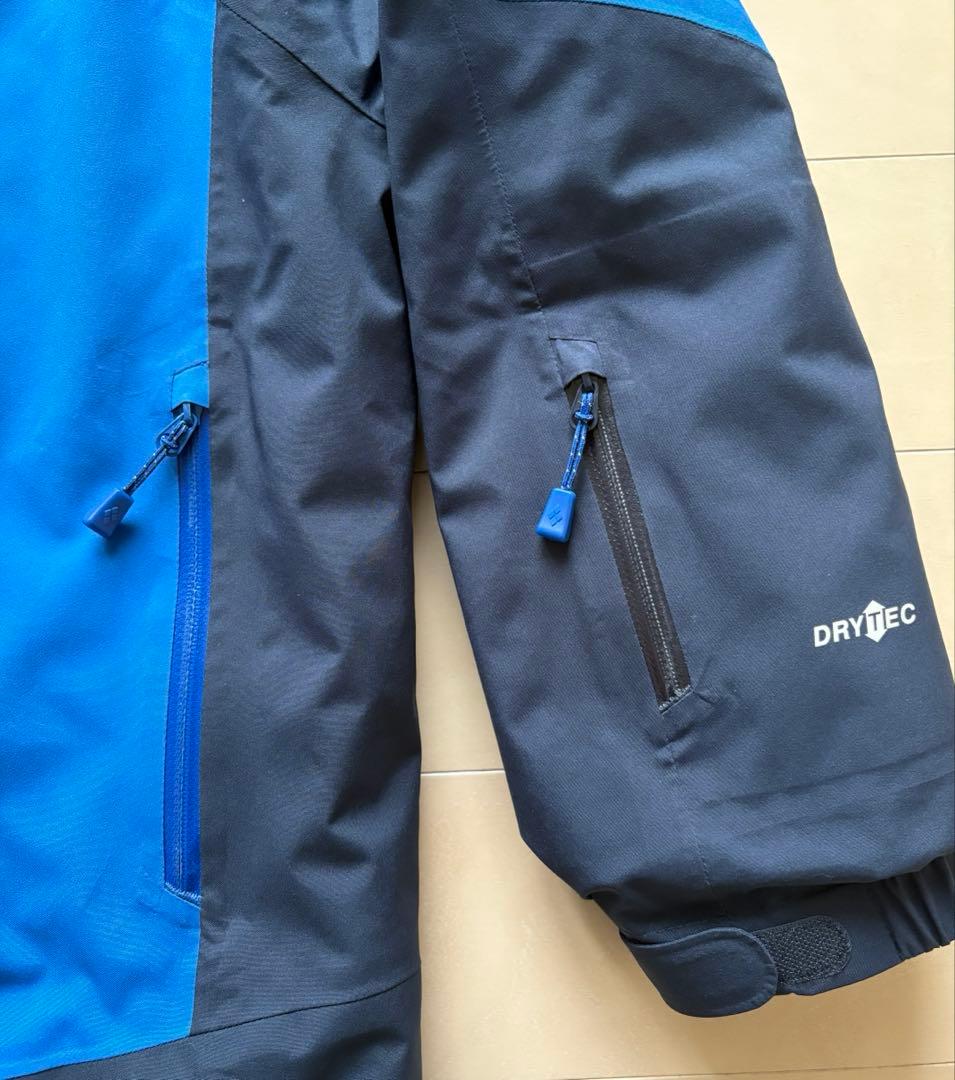 【美品】mont-bell 子供用スキーウェア上下セット（上140・下150）