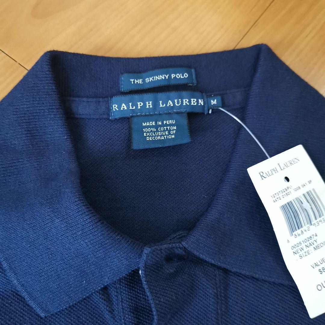 新品　タグあり　ポロ　ラルフローレン　紺　ネイビー