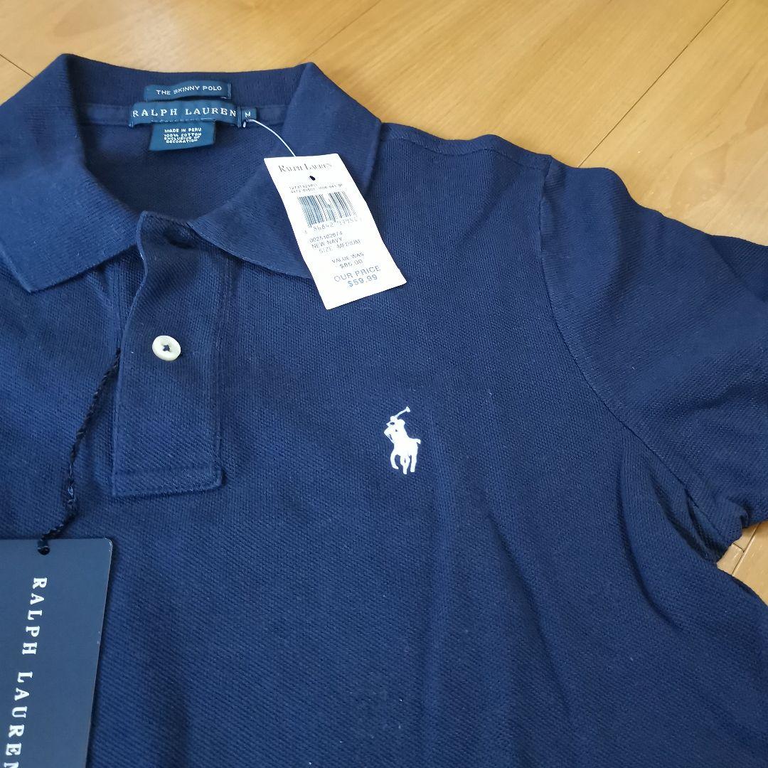 新品　タグあり　ポロ　ラルフローレン　紺　ネイビー