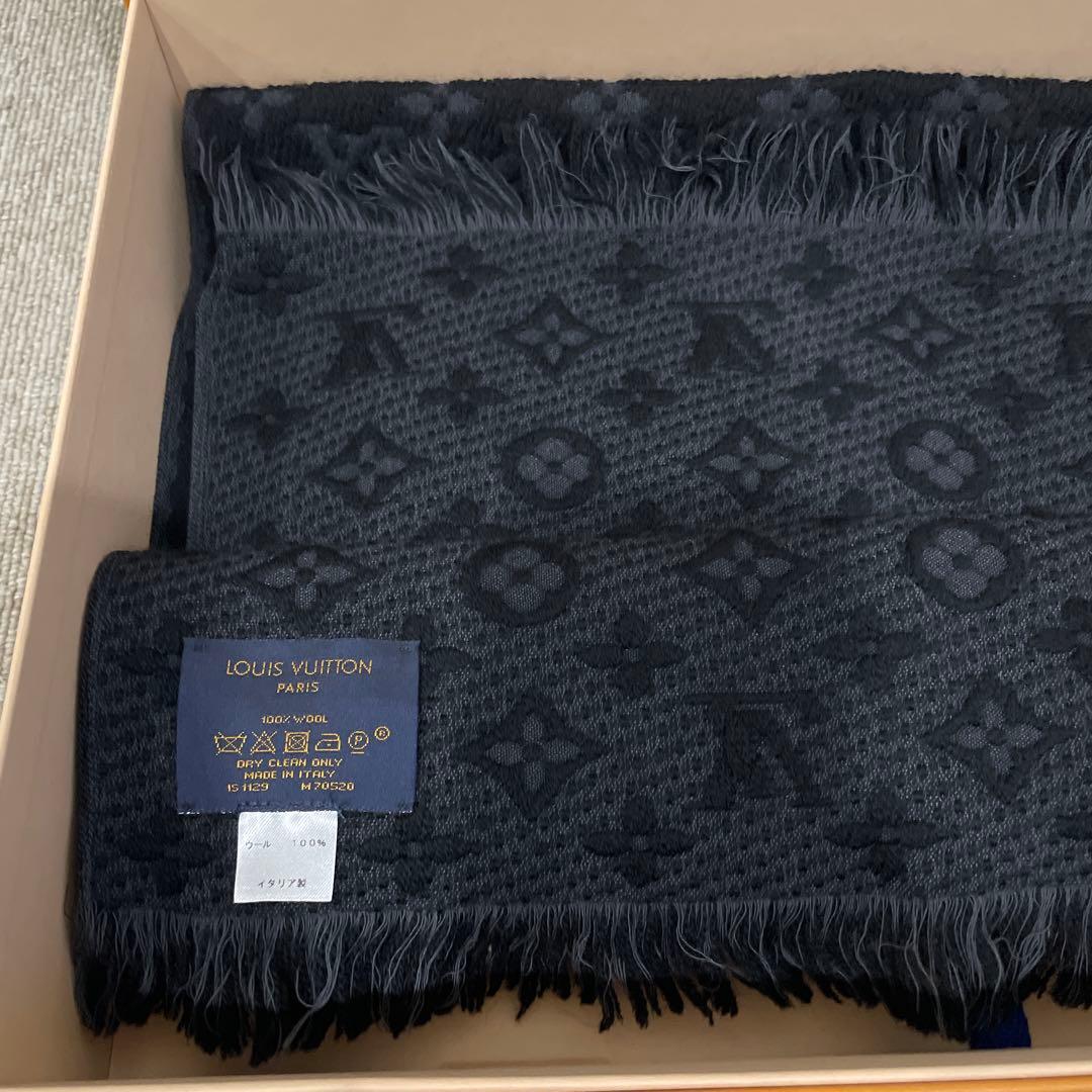 LVロゴマフラー✨ヴィトンマフラー❗️ヴィトン　マフラー　パイル