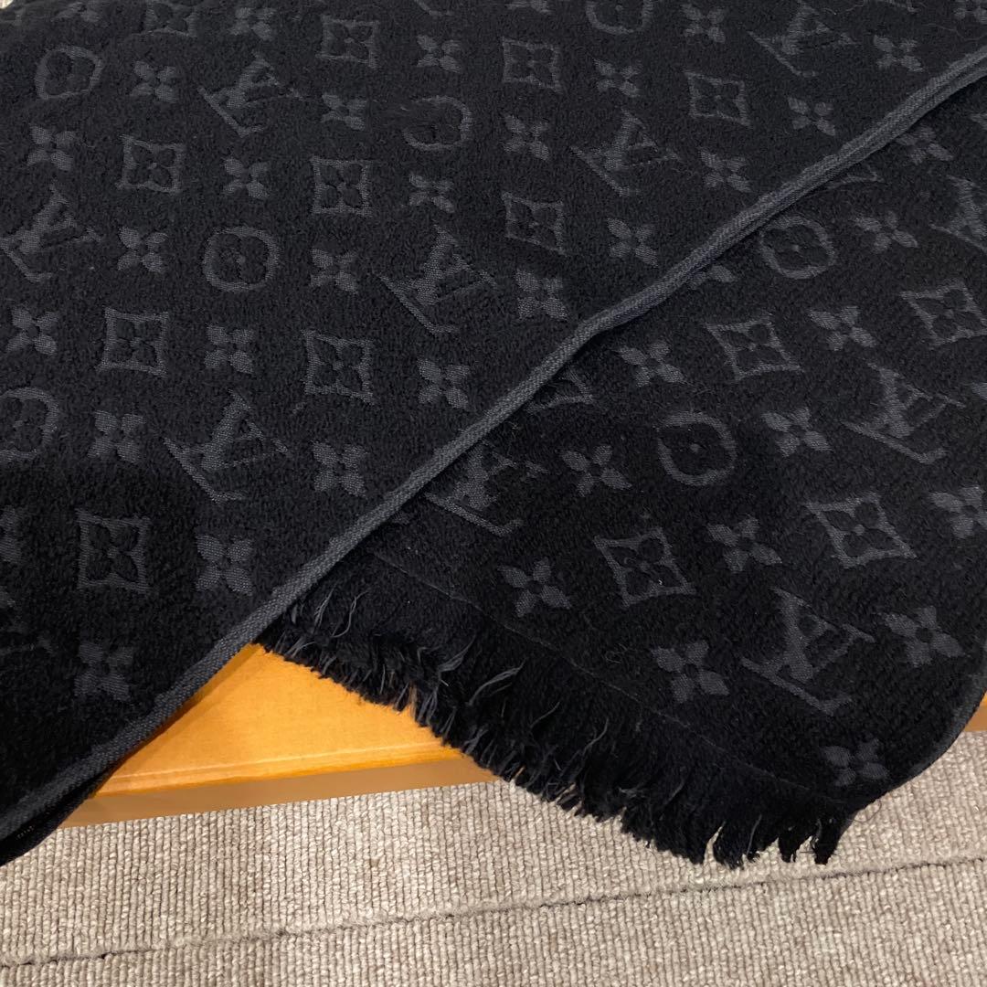 LVロゴマフラー✨ヴィトンマフラー❗️ヴィトン　マフラー　パイル