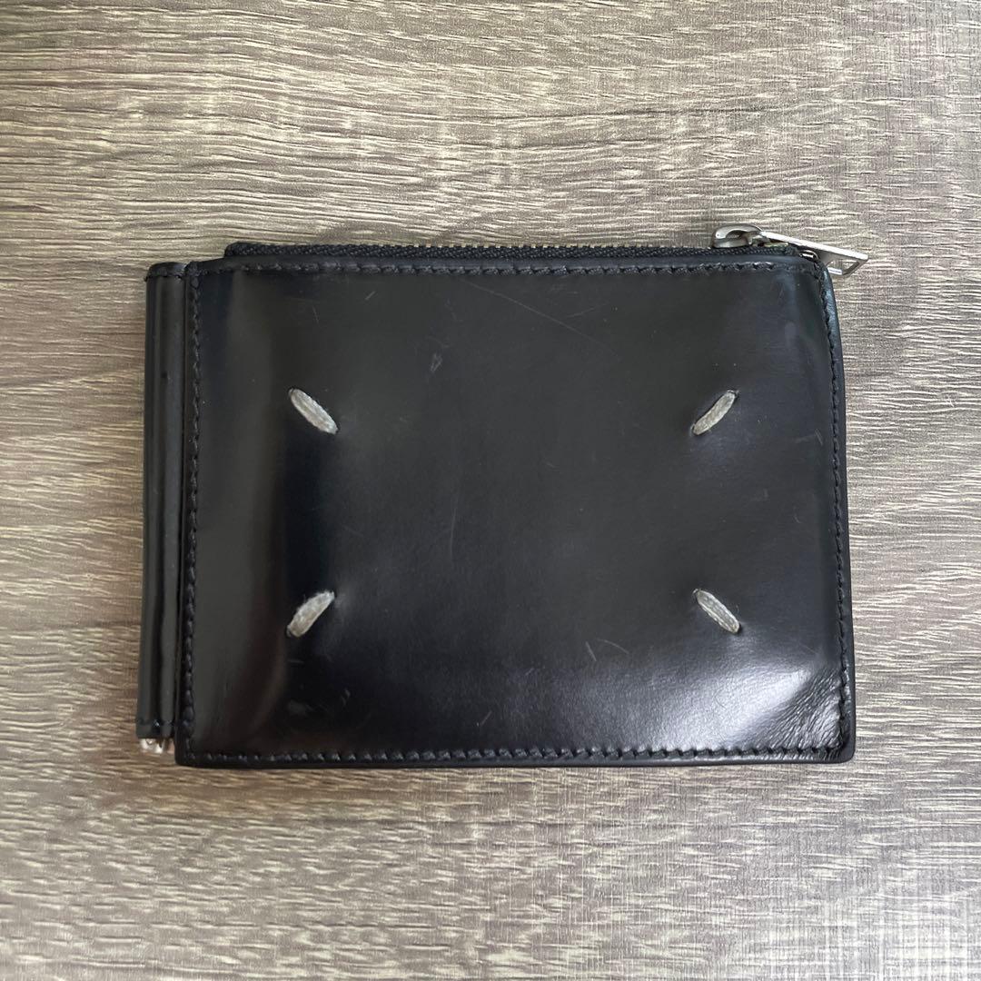 Maison Margiela マネークリップ 本革 ブラック