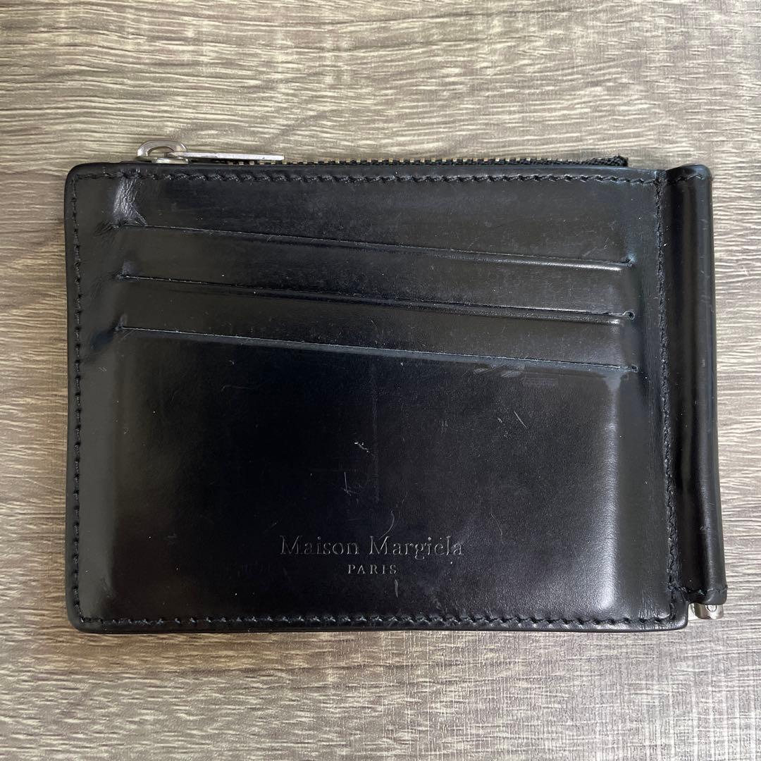 Maison Margiela マネークリップ 本革 ブラック