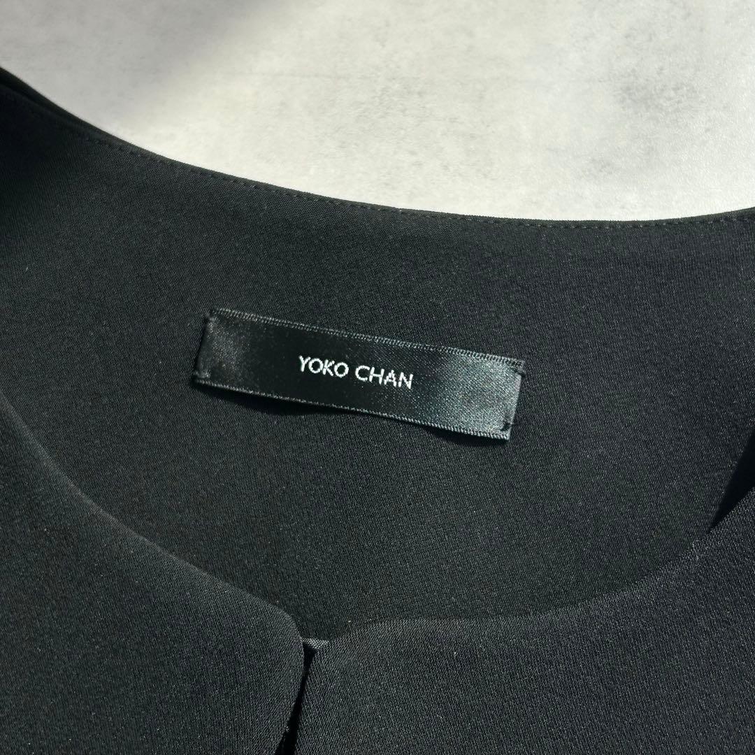 ヨーコチャン　ペプラムショートジャケット　ブラック　2021年製