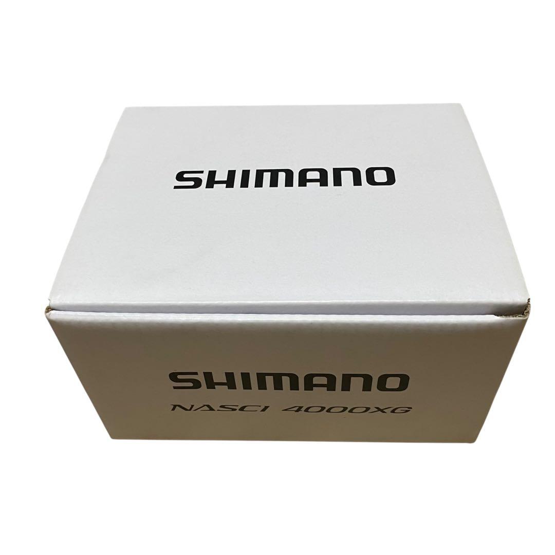 【美品】SHIMANO NASCI 4000XG リール　ゴメクサスハンドル