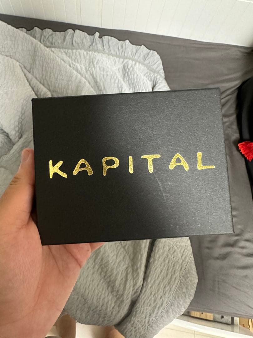 Kapital Bone レザー ウォレットラベンダー 財布 ボーン 骨