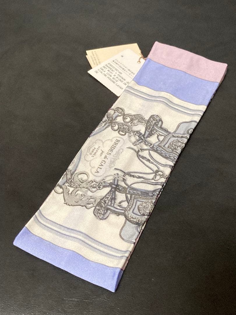 未使用⭐︎ HERMES エルメス　BRIDES & GALA シルク ヘアバンド