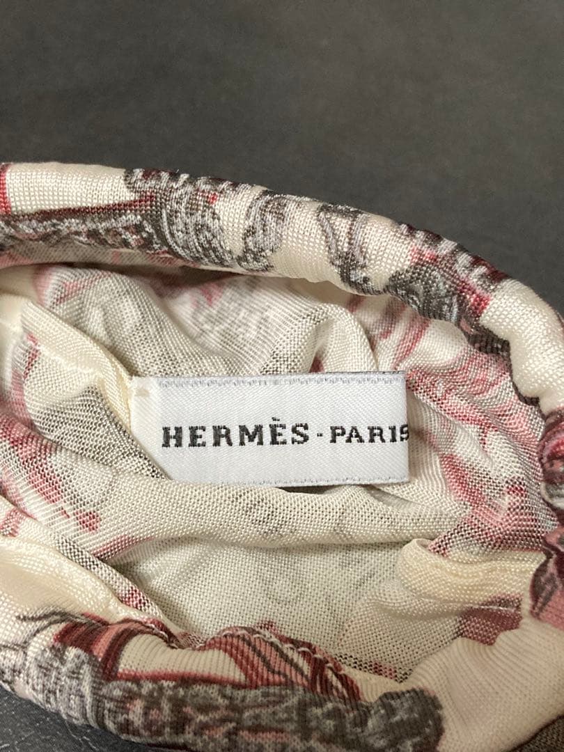 未使用⭐︎ HERMES エルメス　BRIDES & GALA シルク ヘアバンド