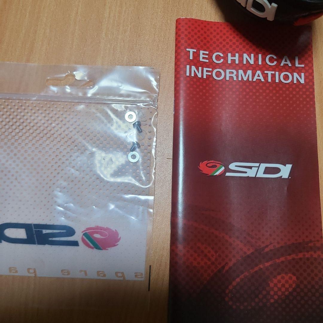 SIDI Vortex ブラックビンディング シューズ