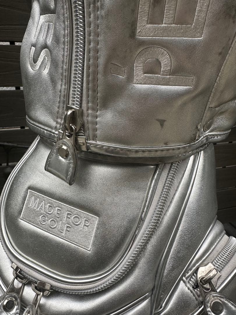 パーリーゲイツ　キャディバッグ限定品　希少シルバー