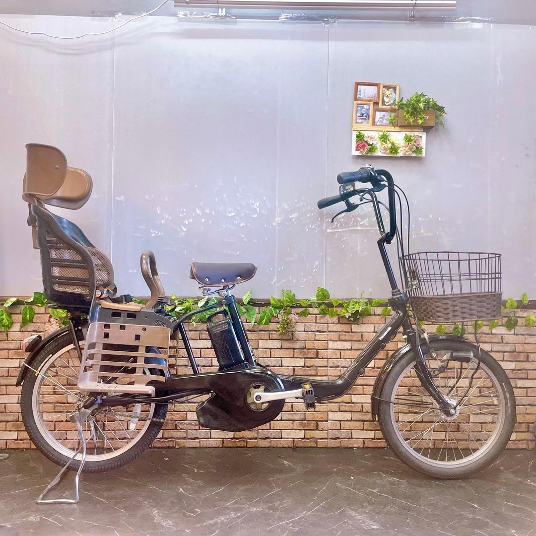 【85】電動自転車Panasonic Gyutto ブラック 20インチ