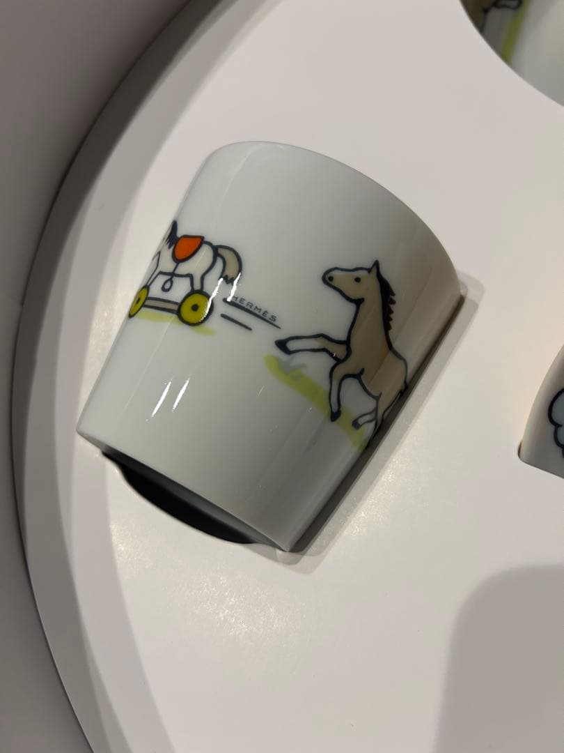 エルメス HERMES アダダ ADADA ベビー食器 ３点セット