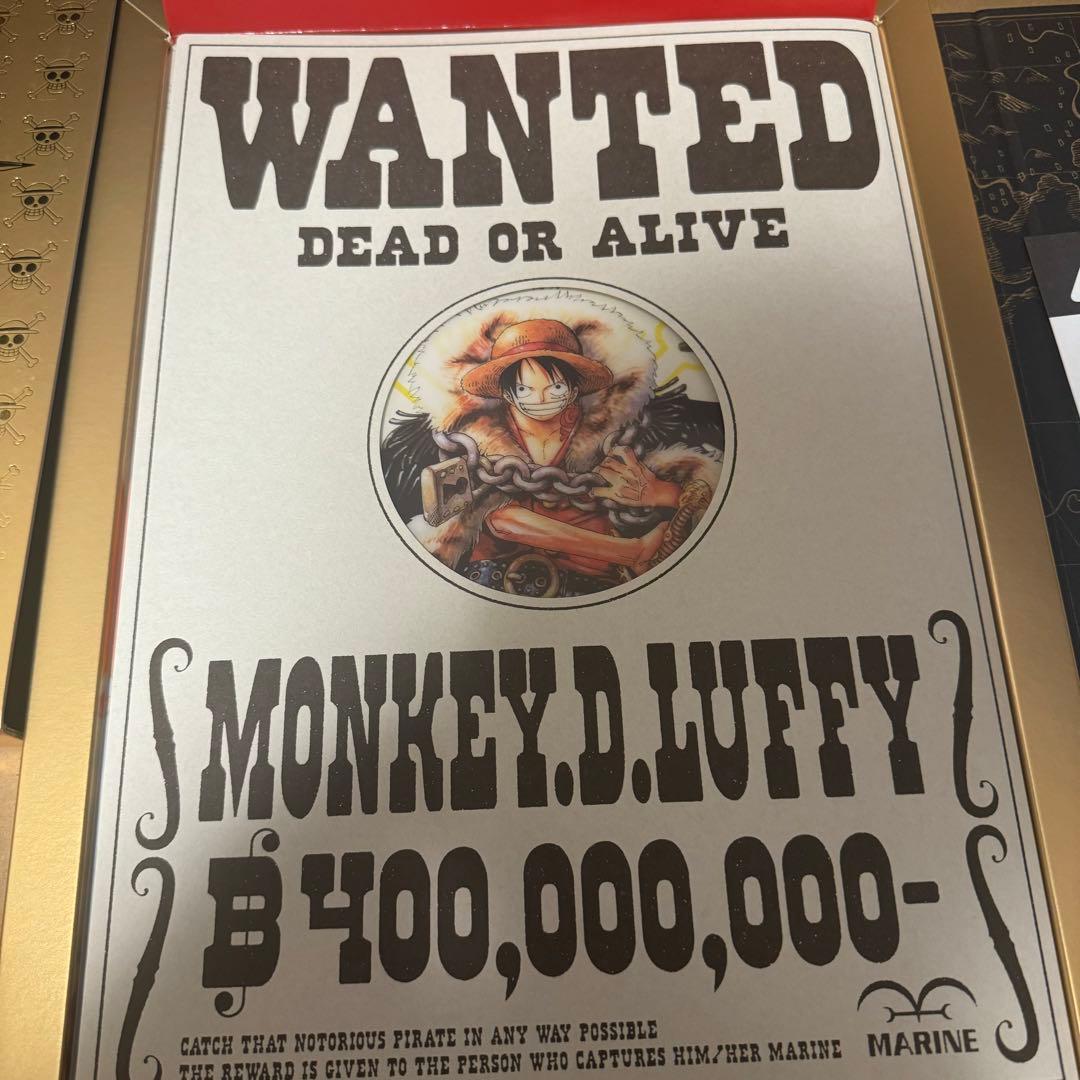 ワンピース【シリアル付き】受注生産限定】第１話複製原稿BOX