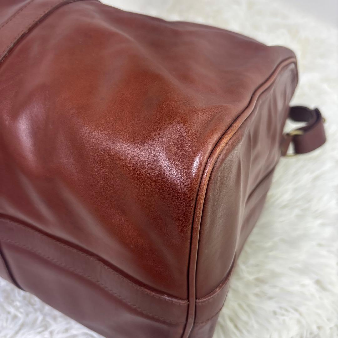 [希少] ラルフローレン　レザーボストンバッグ　2way 大容量　U.S.A