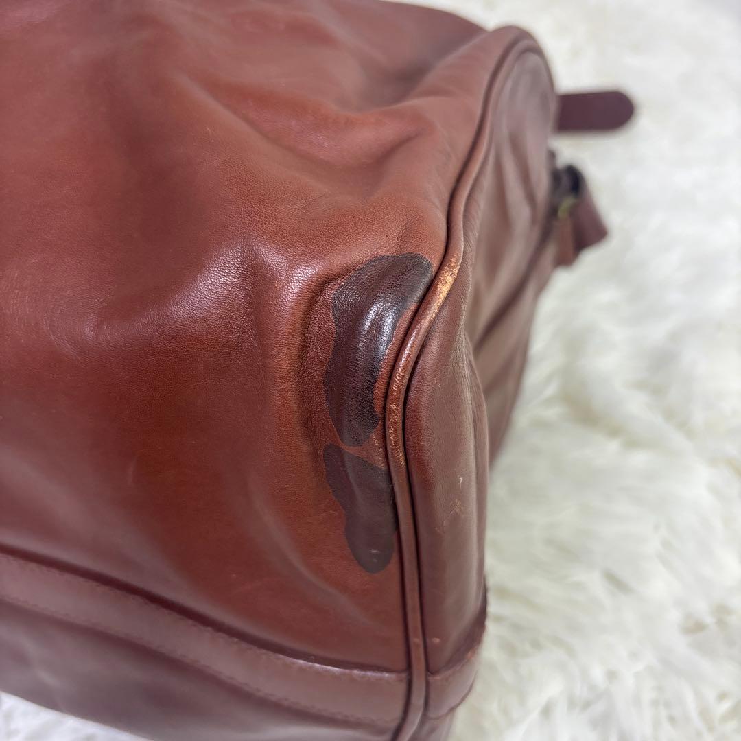 [希少] ラルフローレン　レザーボストンバッグ　2way 大容量　U.S.A