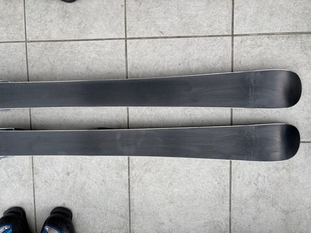 K2 INDY スキー板 124cm ビンディング付、ブーツ、ポール　3点セット