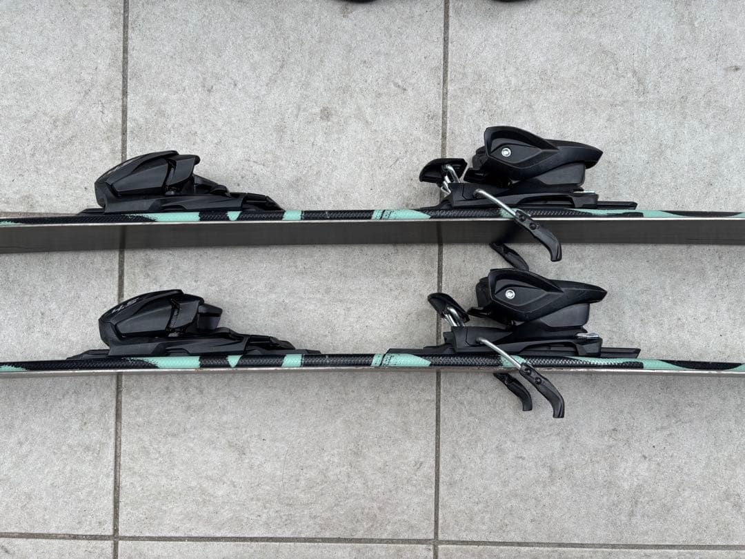 K2 INDY スキー板 124cm ビンディング付、ブーツ、ポール　3点セット