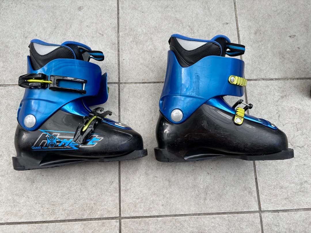 K2 INDY スキー板 124cm ビンディング付、ブーツ、ポール　3点セット