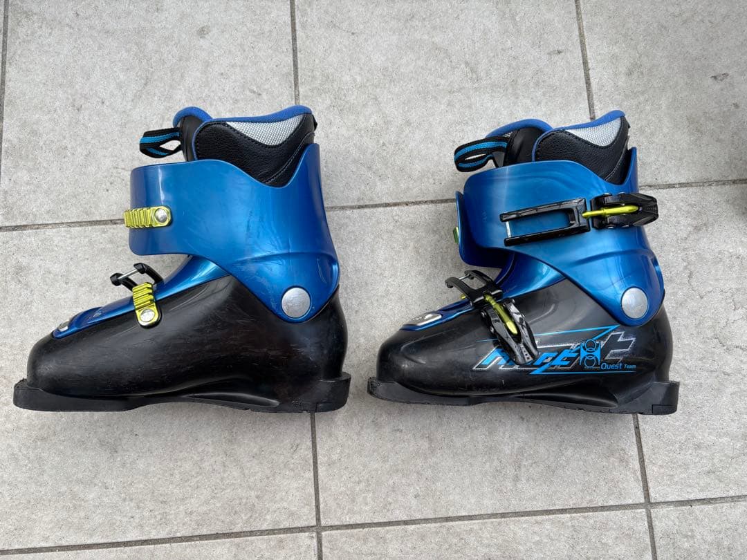 K2 INDY スキー板 124cm ビンディング付、ブーツ、ポール　3点セット