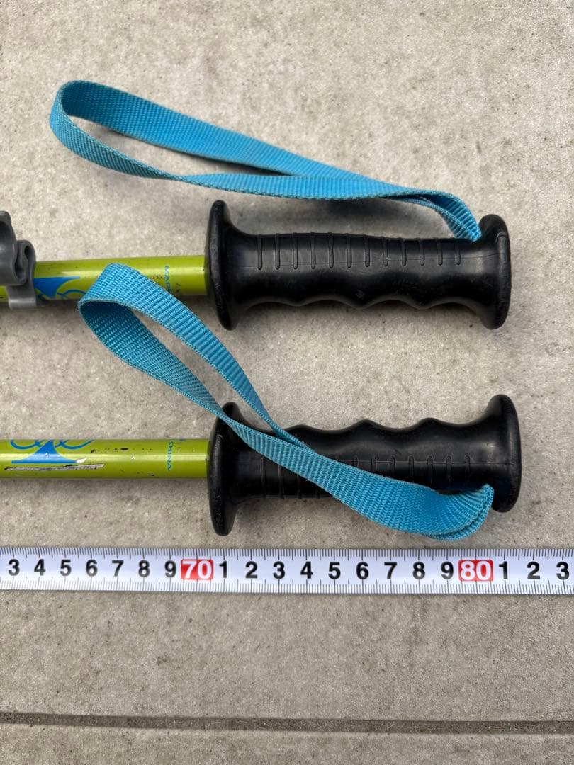 K2 INDY スキー板 124cm ビンディング付、ブーツ、ポール　3点セット