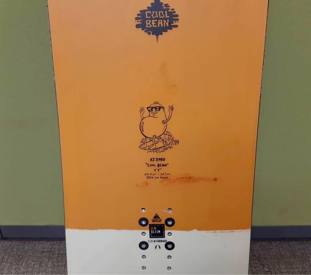 K2　cool　bean　ショートファット　パウダーボード　スノーボード