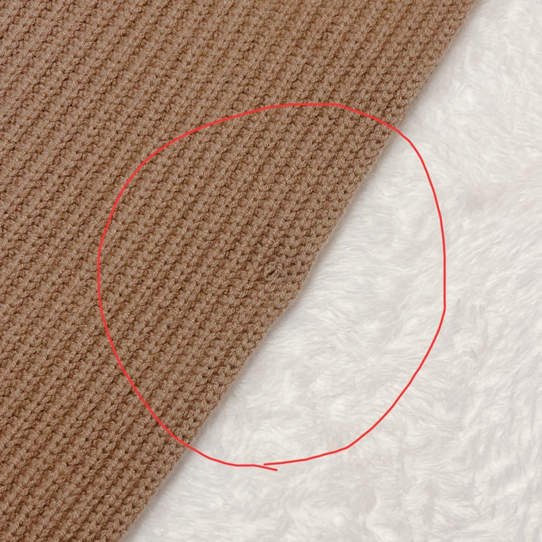 CELINE セリーヌ トリオンフ マフラー カシミヤ ウール ブラウン