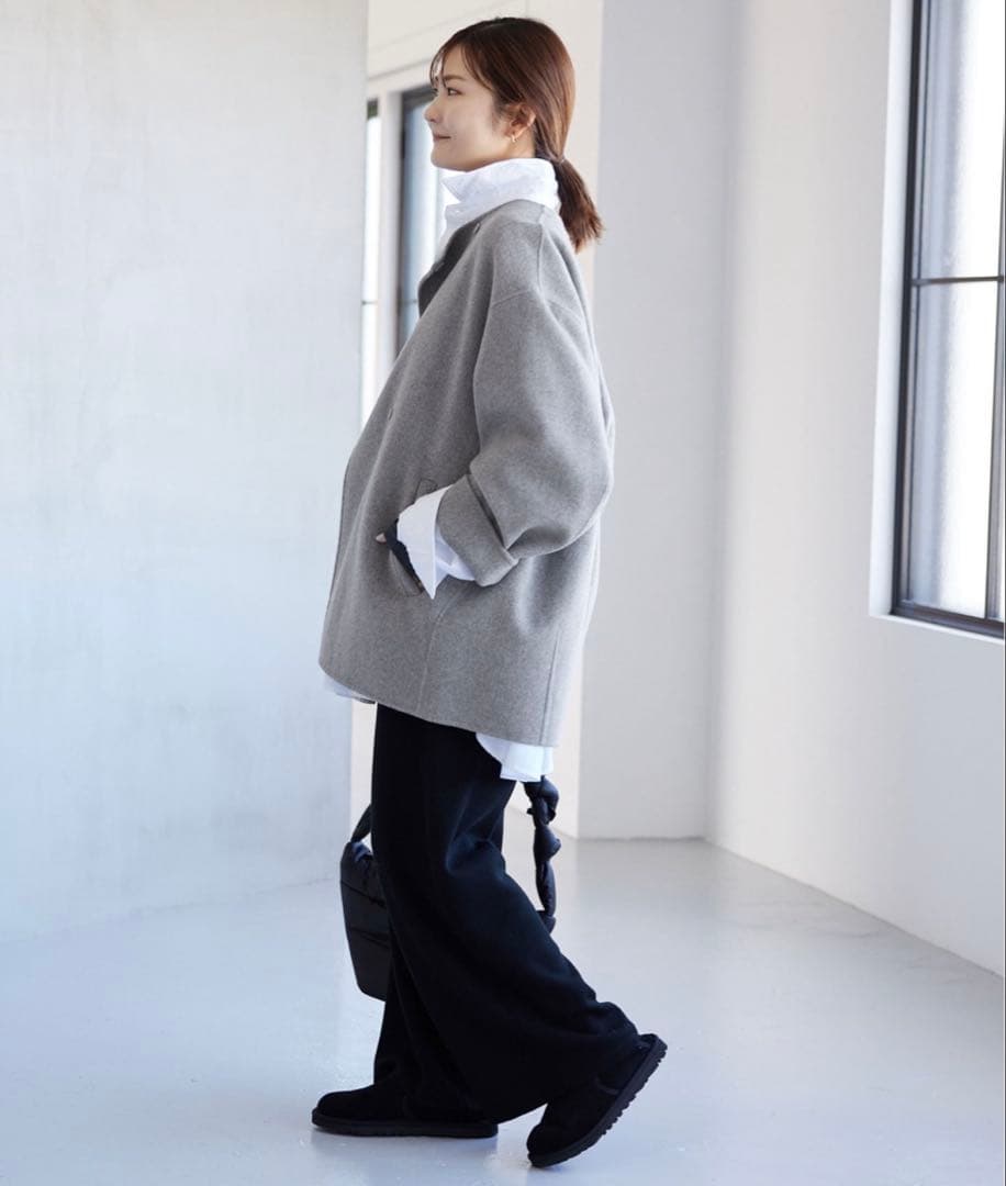 【大幅値下】SLOBIENA HAMILTONハミルトン　コートスローブ